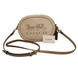 Coach Camera Bag in Colorblock with Horse and Carriage Motif — 2021